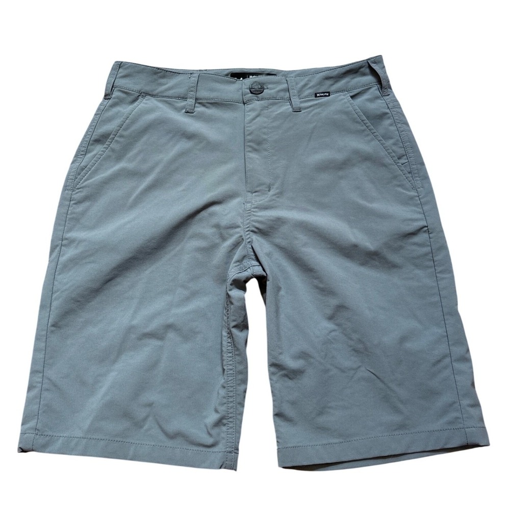Hurley Hybrid Shorts Kids Gray Excellent Nike Dri-FIT Stretch SIZE 16